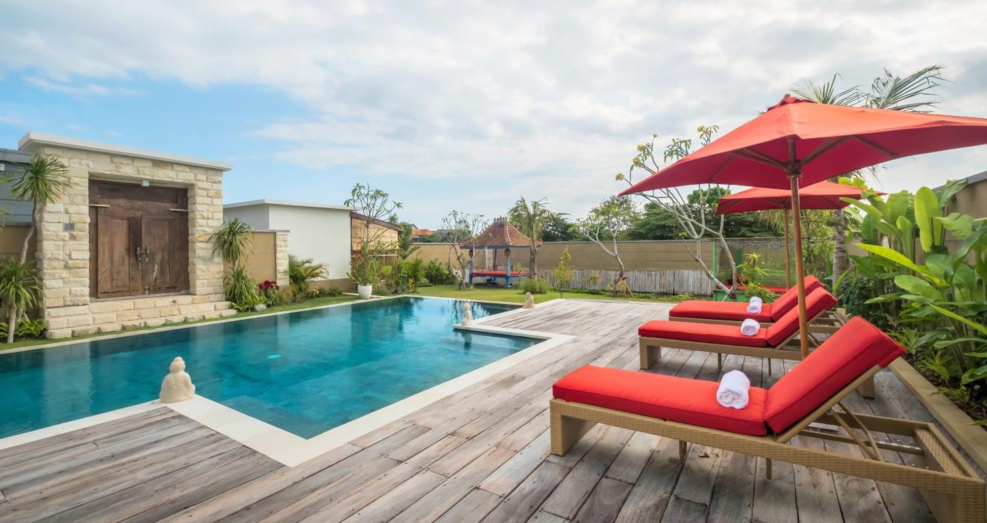 Villa Manggala - 13 Mins Walk To Berawa Beach Canggu  Luaran gambar
